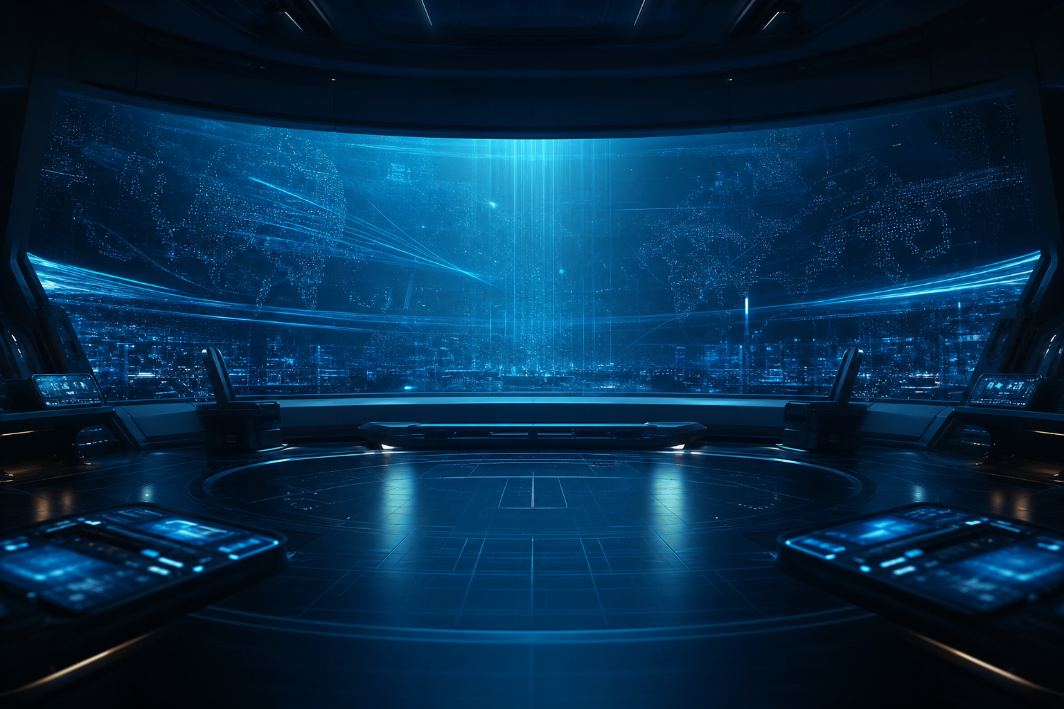 AI Navigator console backdrop