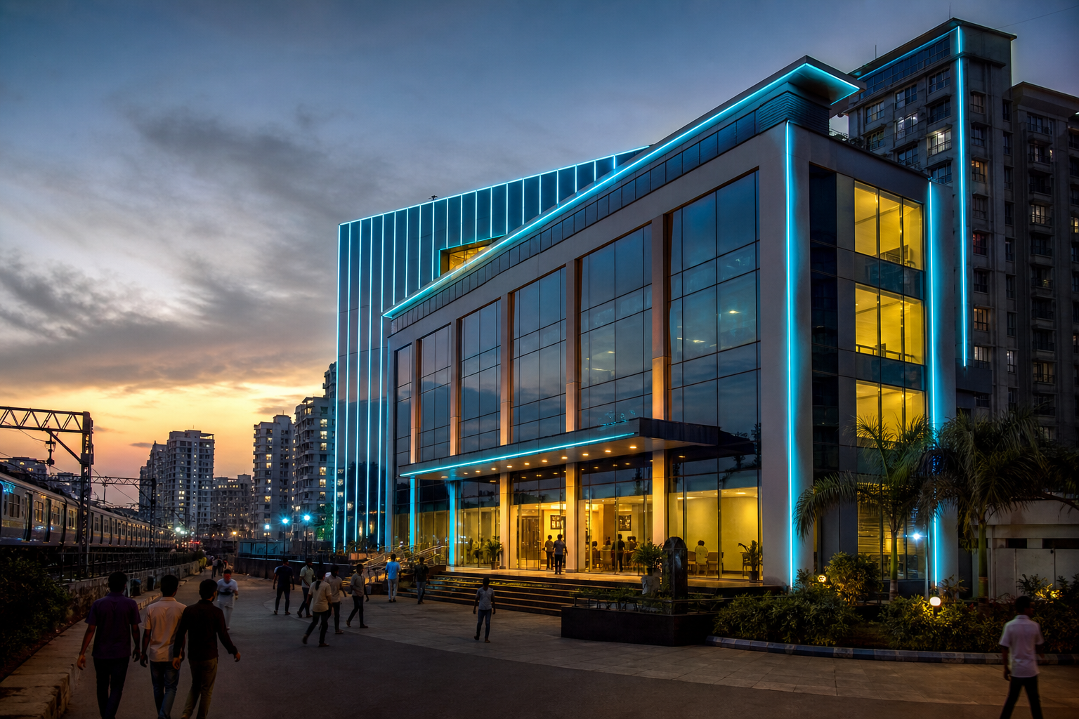 DeveLearn Virar campus atmosphere
